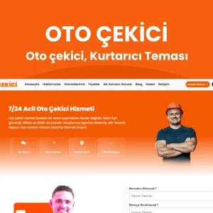WordPress Oto Çekici Teması WordPress tema görseli - HanTema
