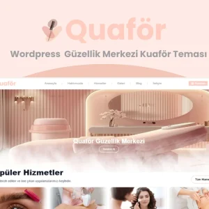 WordPress Kuaför Teması WordPress tema görseli - HanTema