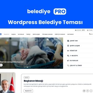 WordPress Belediye Teması WordPress tema görseli - HanTema
