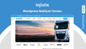 Wordpress Nakliyat Teması Lojistix