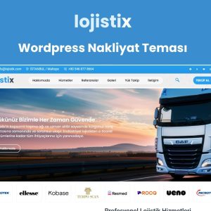 WordPress Nakliyat Teması Lojistix WordPress tema görseli - HanTema