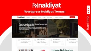 Wordpress Nakliyat Teması