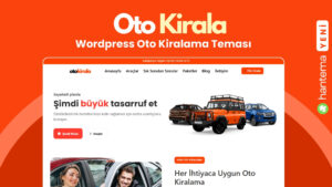 Wordpress Rent A Car Oto Kiralama  Teması