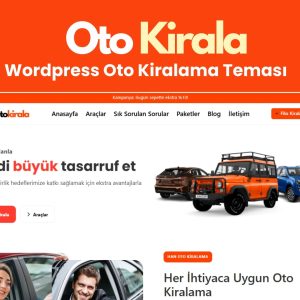 WordPress Rent A Car Oto Kiralama Teması WordPress tema görseli - HanTema