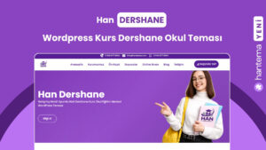 Wordpress  Okul, Kurs, Dershane Teması
