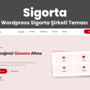 WordPress Sigorta Şirketi Teması WordPress tema görseli - HanTema