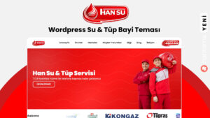 Wordpress Su & Tüp Bayi Teması