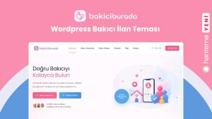 Wordpress Bakıcı İlan Teması