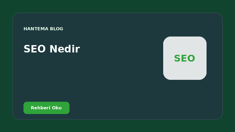 SEO Nedir