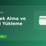 Yedek Alma ve Geri Yükleme