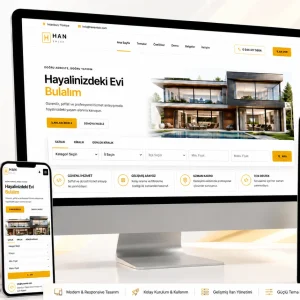 WordPress Emlak Teması WordPress tema görseli - HanTema